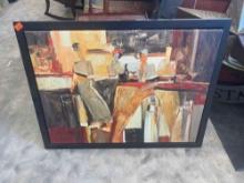 Framed artwork