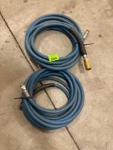 Pressure washer hose 2 times the money