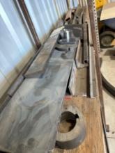 Mixed sizes cut steel, flat plate square tubing and much more PLEASE NOTE THAT THIS ITEM IS AT A