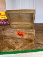 Small wooden box