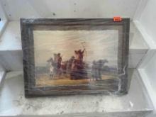 Framed wall art Measurements in photos