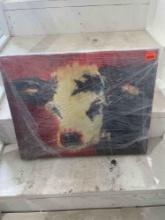 Cow wall art Measurements in photos
