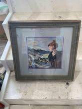 Framed wall art Measurements in photos