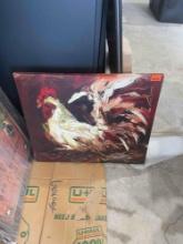 Rooster wall decor