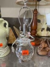 Glass lamp no shade