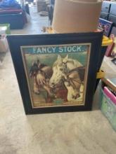 Framed wall decor