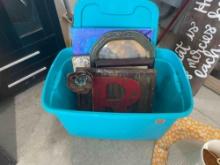 Tote of misc pictures