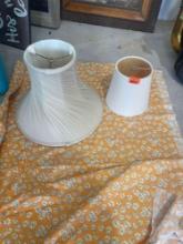 2 lamp shades