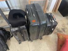 4 pieces of luggage