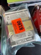 Zip lock bag of trading cards