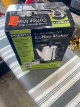 Stainless steel coffee pot