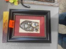 Framed Indian decor