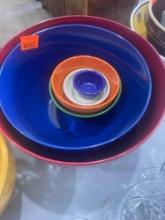 Various size bowls