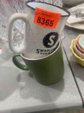 2 coffee cups