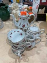 Decorative Vintage Japan Moss rose china