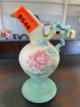 Vintage Hull Pottery Woodland ewer pitcher