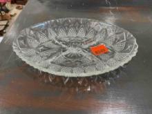 Crystal veggie tray