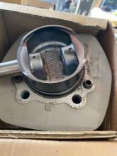 Motorcycle parts, cylinder set with natural finish