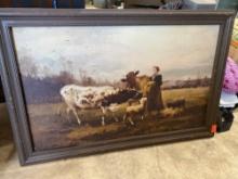 Framed wall art