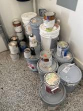 Large lot of paint