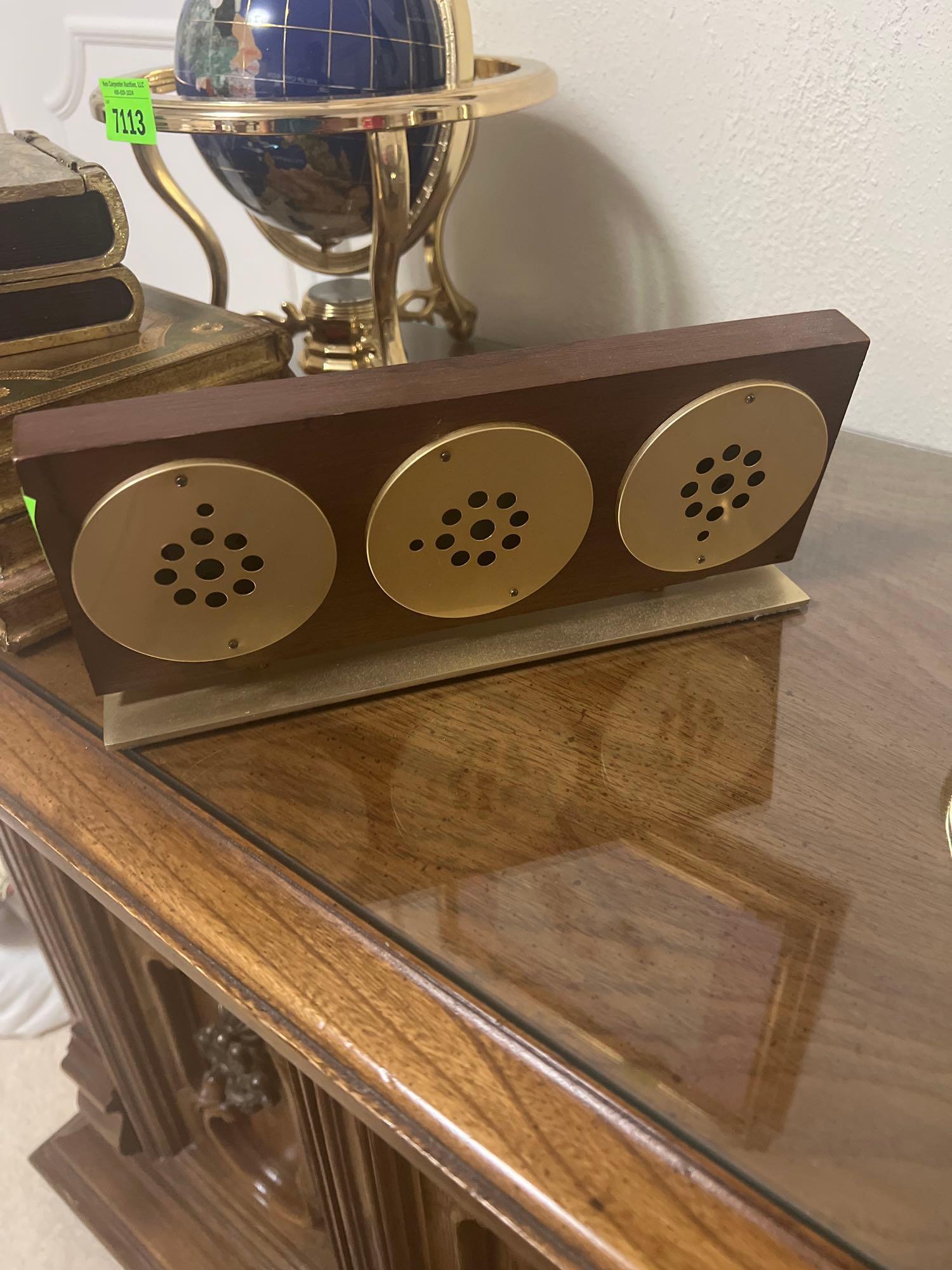 vintage jason desktop weather station