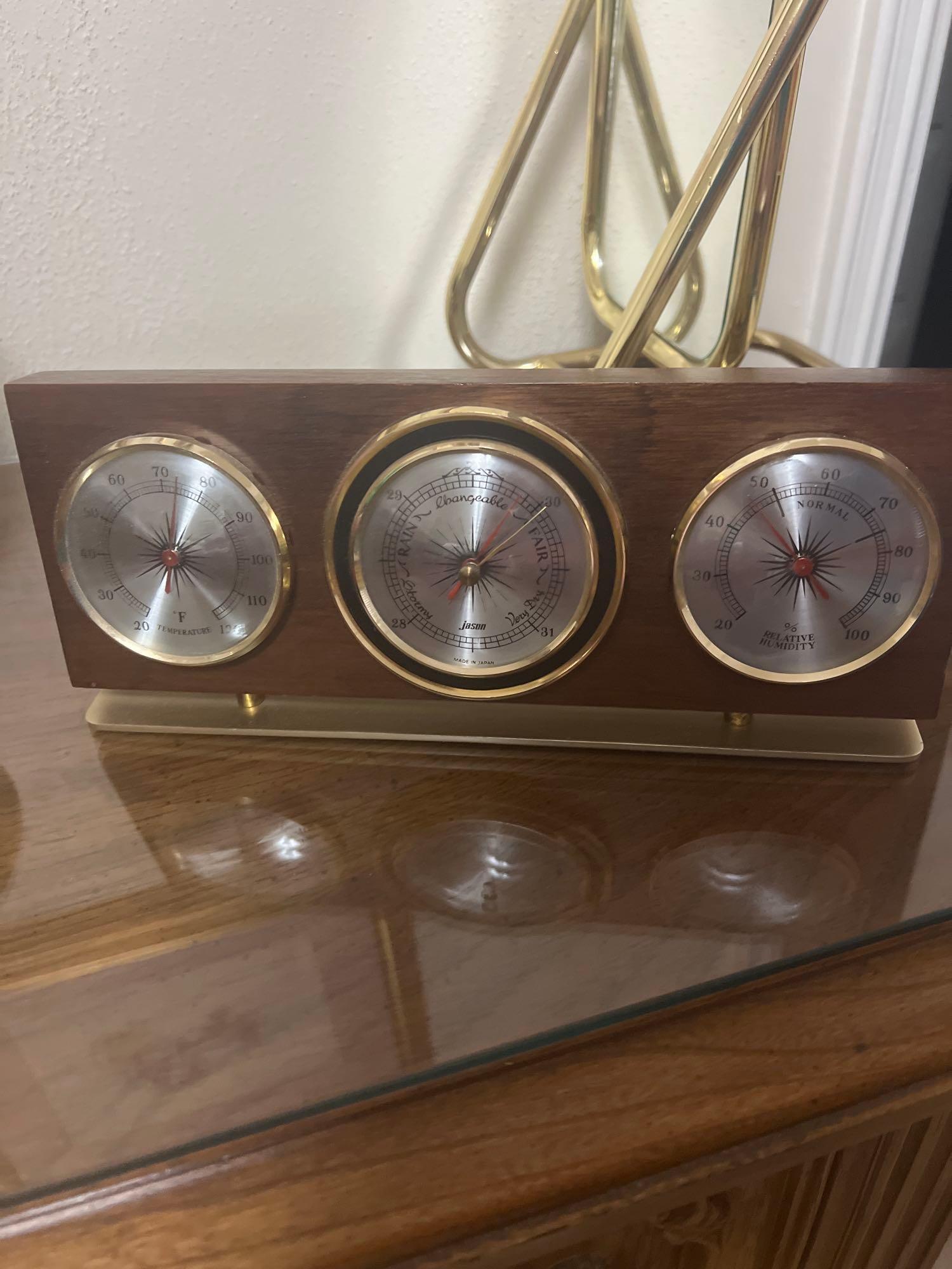 vintage jason desktop weather station