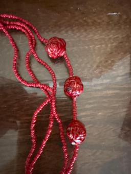 necklace and earring set