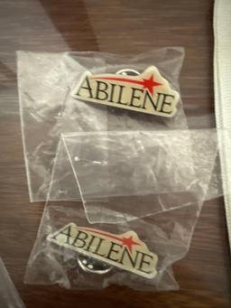 pins and earrings