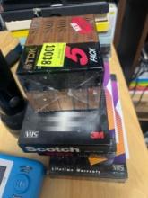 oxygen meter vhs tapes , cassette tapes