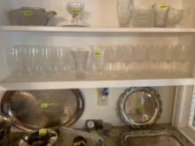 crystal glass drinking glasses