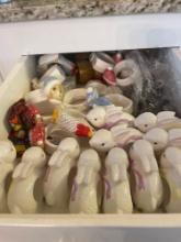 various seasonal napkin rings