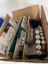 mini light bulbs; AA batteries