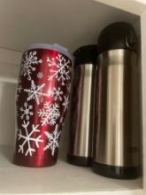 travel mugs