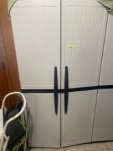 plastic storage cabinet