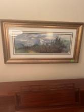 mountain painting