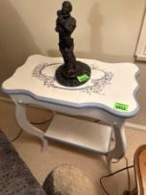 wooden side table