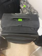 black suitcase
