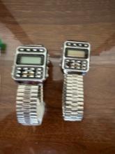 two Casio watches
