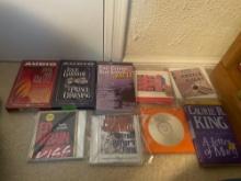 cassette tapes audiobooks; cd audiobooks