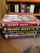 Secret Agent episodes 1-4 VHS tapes