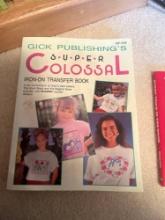 quilting book; iron on transfer book