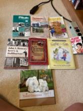 childrens books, craft books, travel books