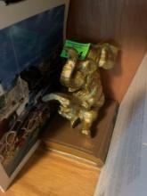 elephant book end