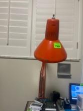 vintage adjustable metal desk lamp