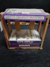 mystery cassette tapes; cassette tape holder