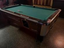 coin operated pool table