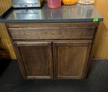 cabinet with granite top