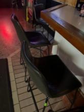 3 high top stools