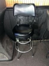 1 high top bar stool