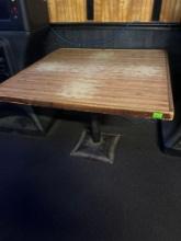 wood table